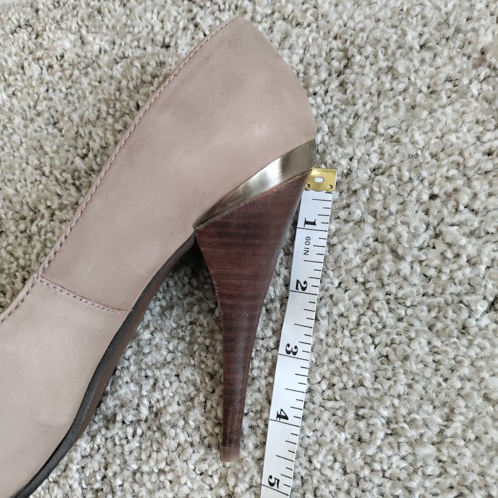Steve Madden “Triggerr” Brown Suede Heels Size 6 - Picture 8 of 9